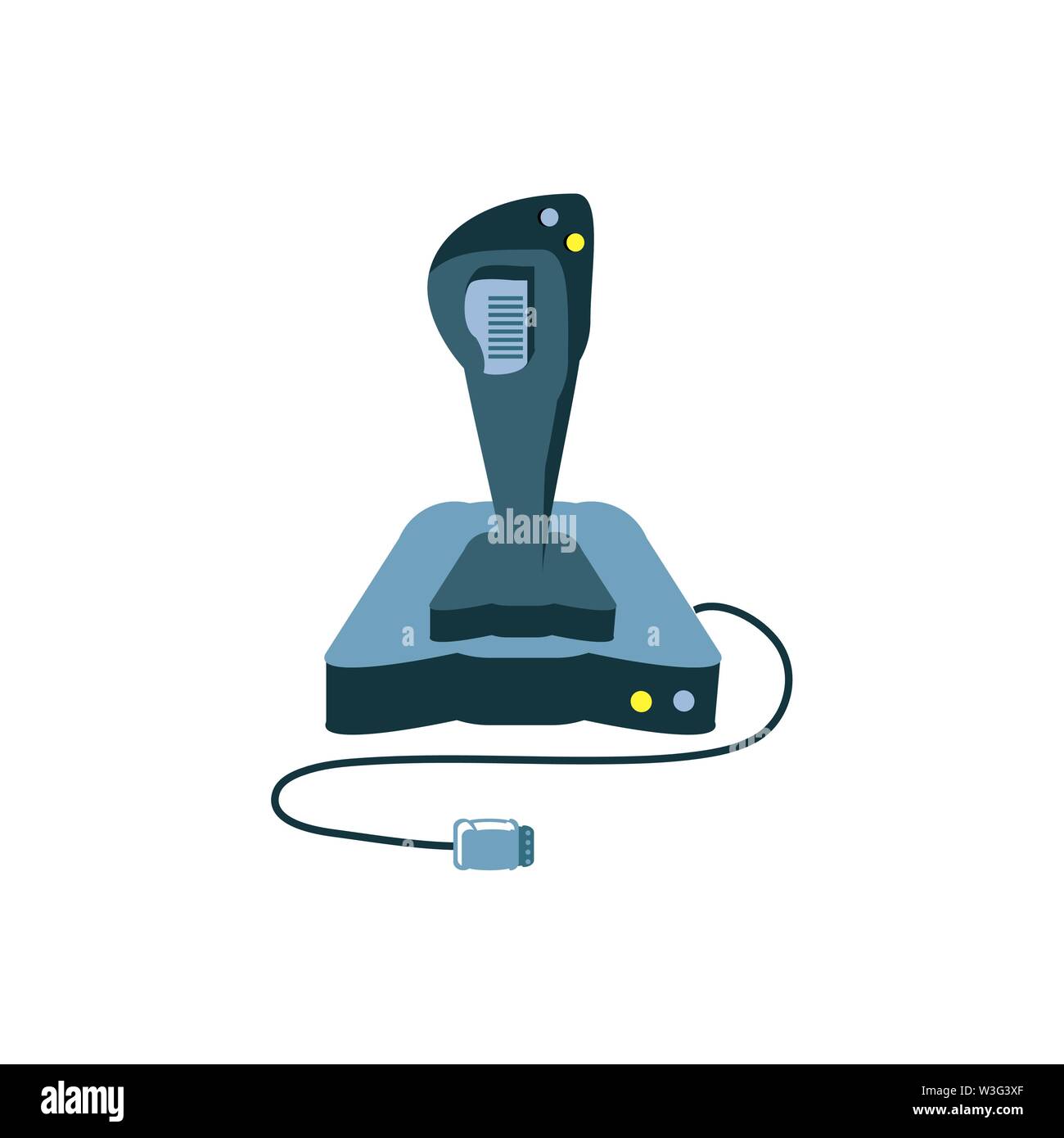 video game joystick control icon vector illustration design Stock ...