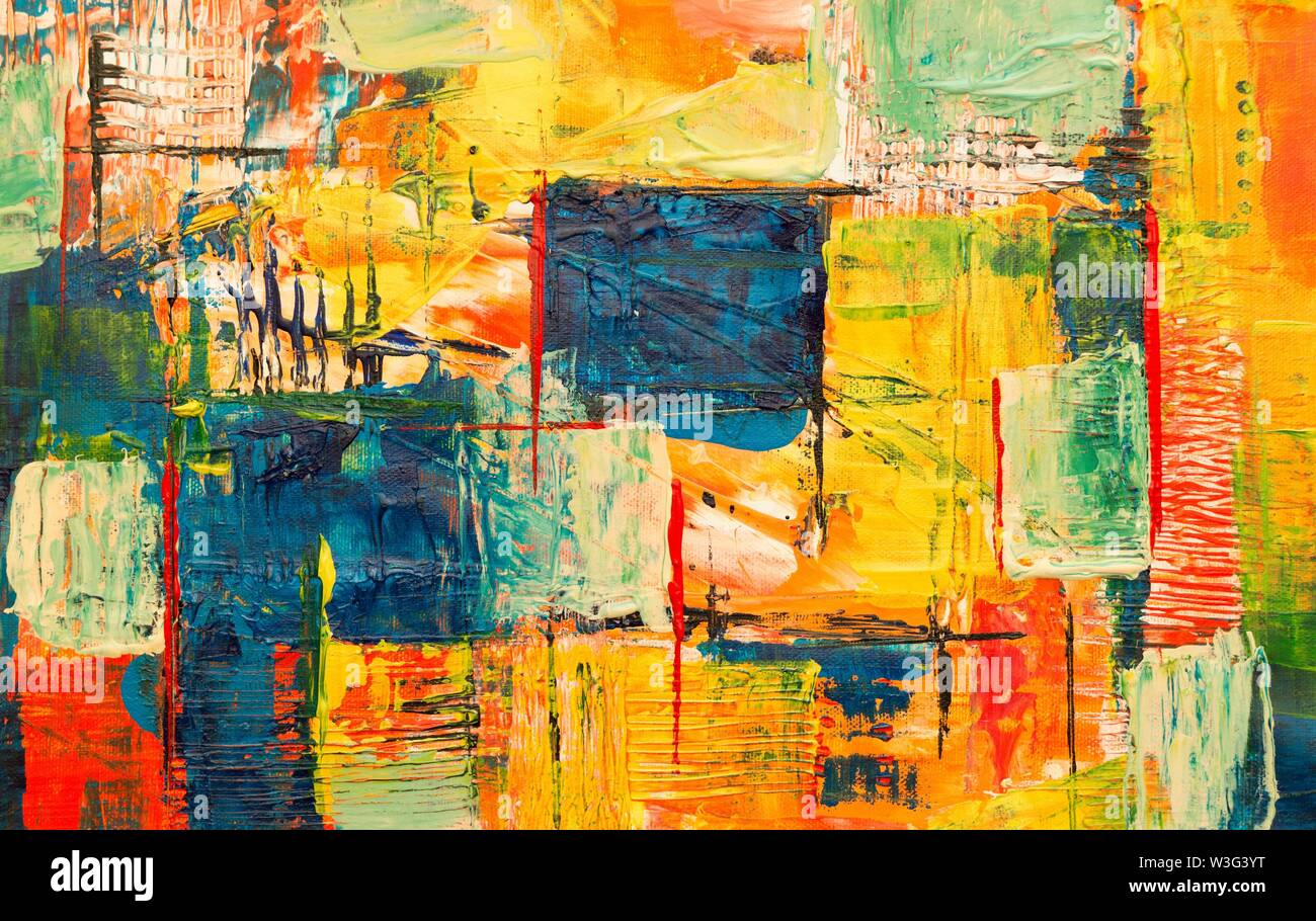 Painting In Art Stock Photo Alamy