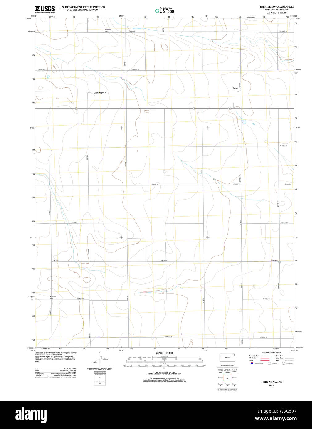 Map of tribune Cut Out Stock Images & Pictures Alamy