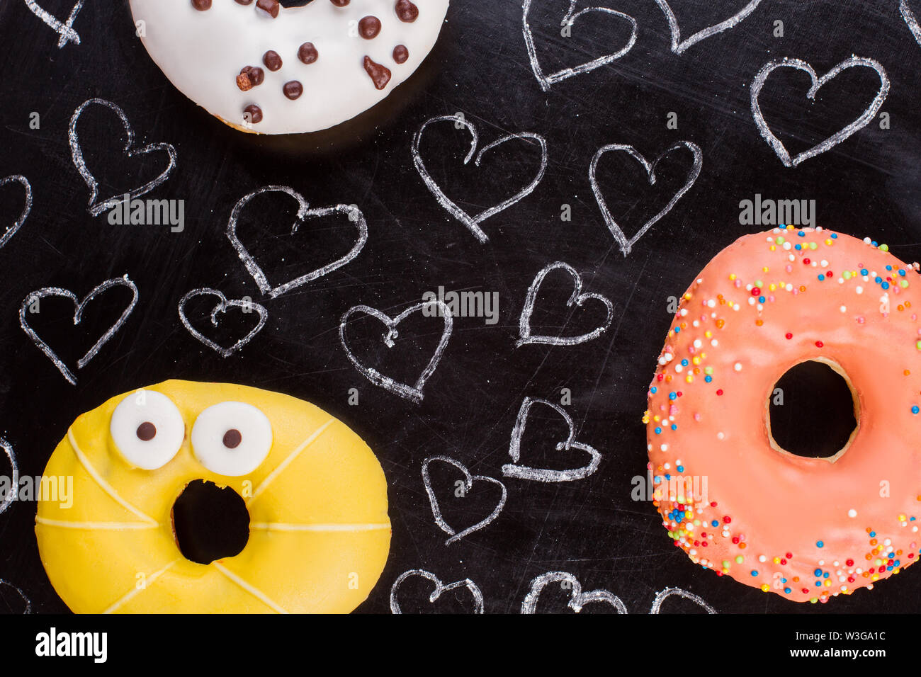 Hand drawn pastry hi-res stock photography and images - Alamy