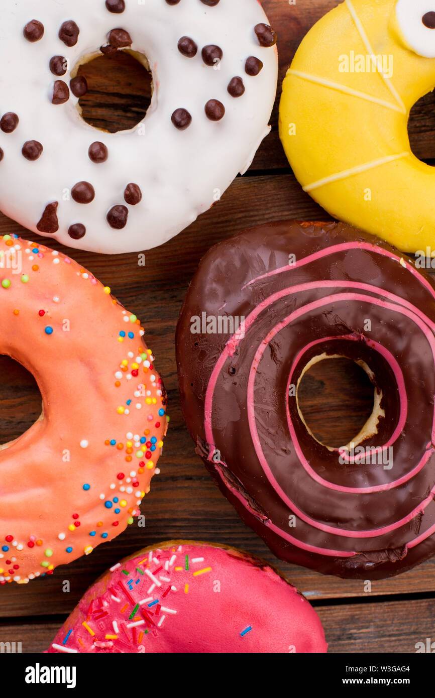 Freshly baked donuts sprinkles hi-res stock photography and images - Alamy
