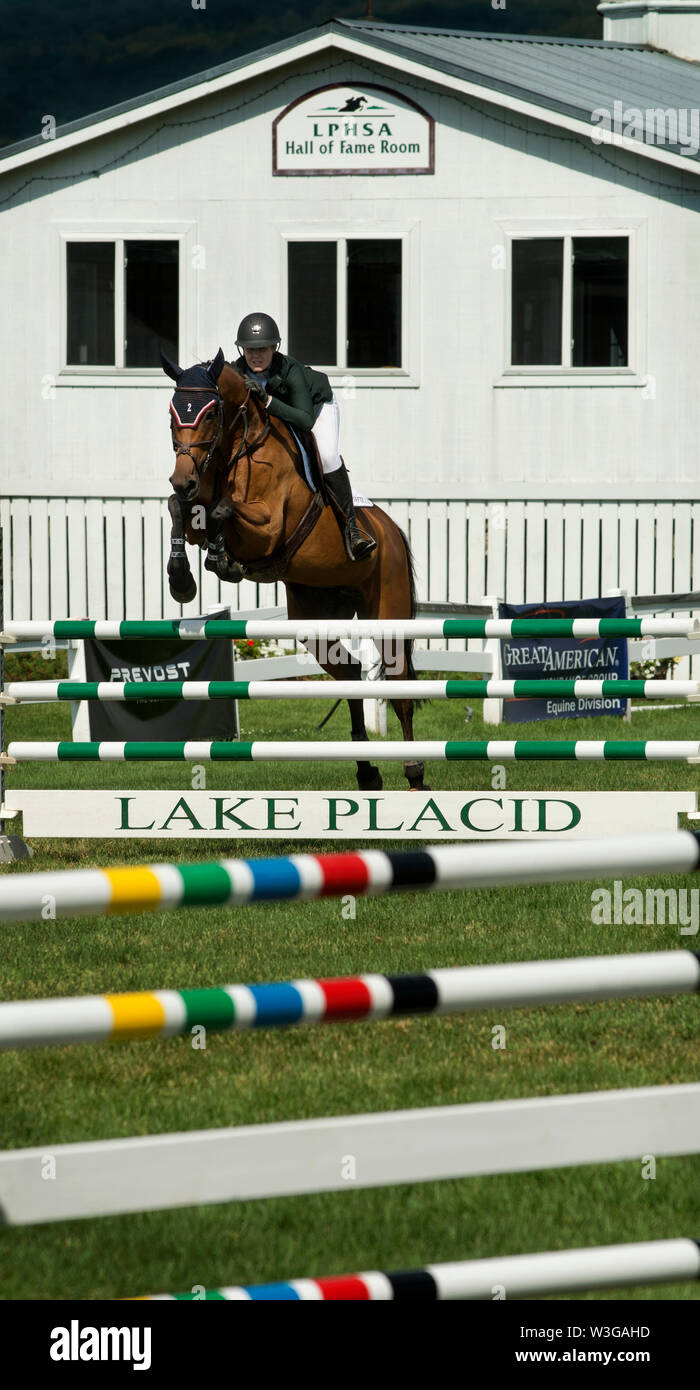 50th annual Lake Placid horse show (LPHS) at Lake Placid NY., USA. 700