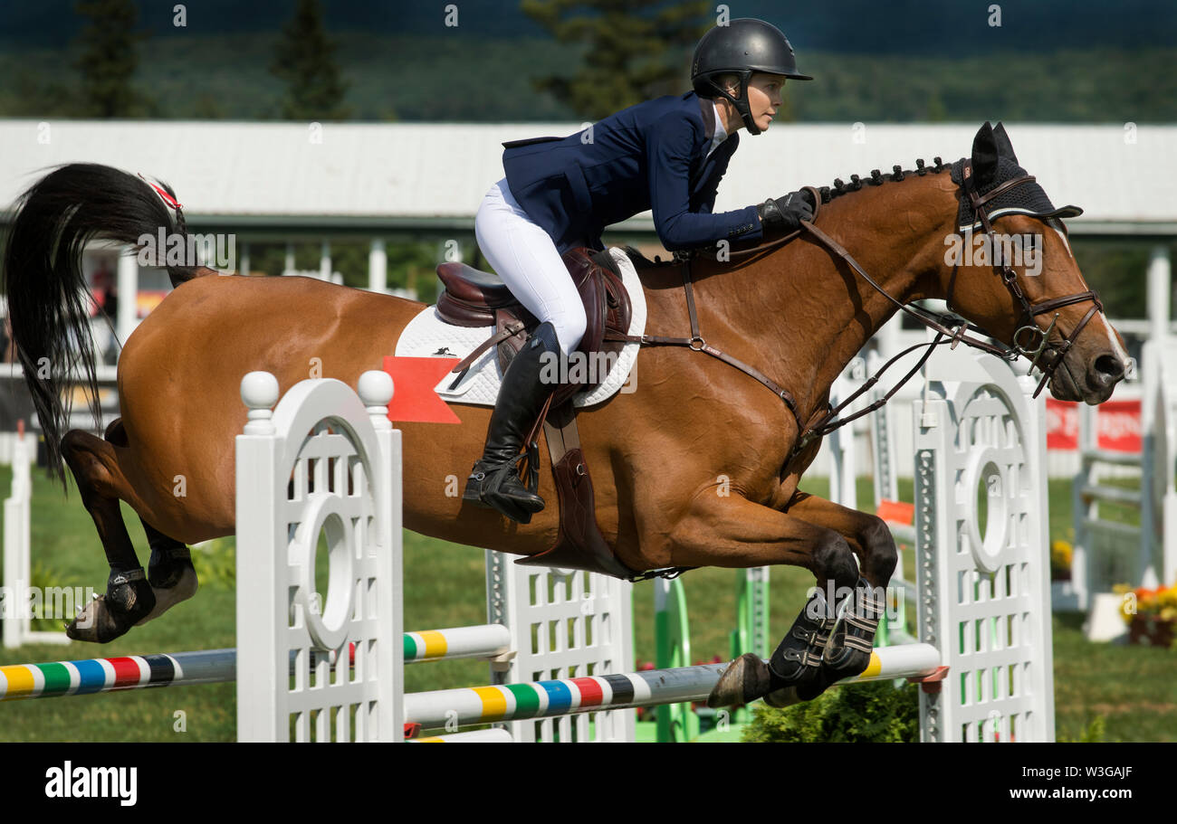 50th annual Lake Placid horse show (LPHS) at Lake Placid NY., USA. 700