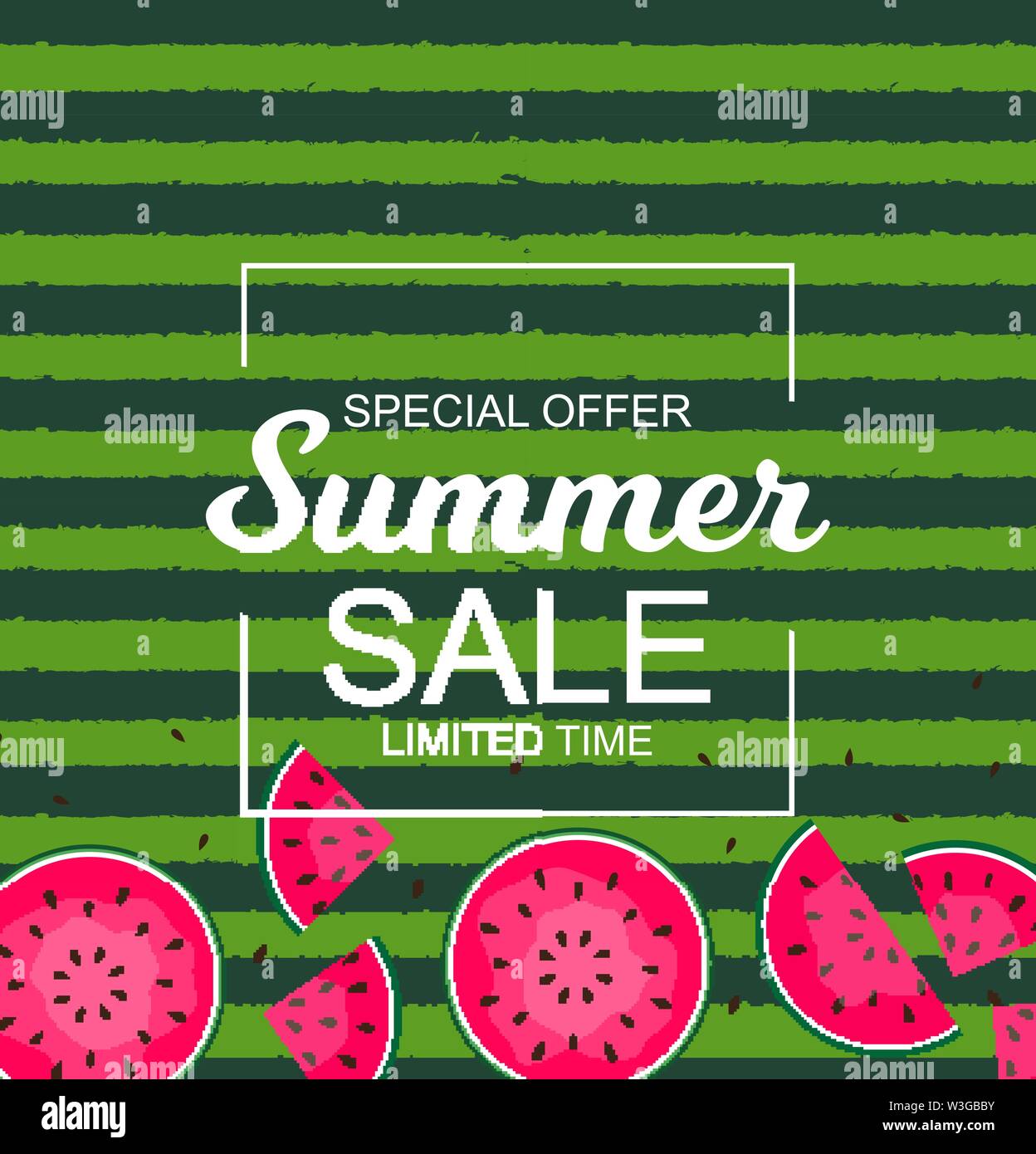 Summer Sale concept Background. Vector Illustration Stock Vector Image ...