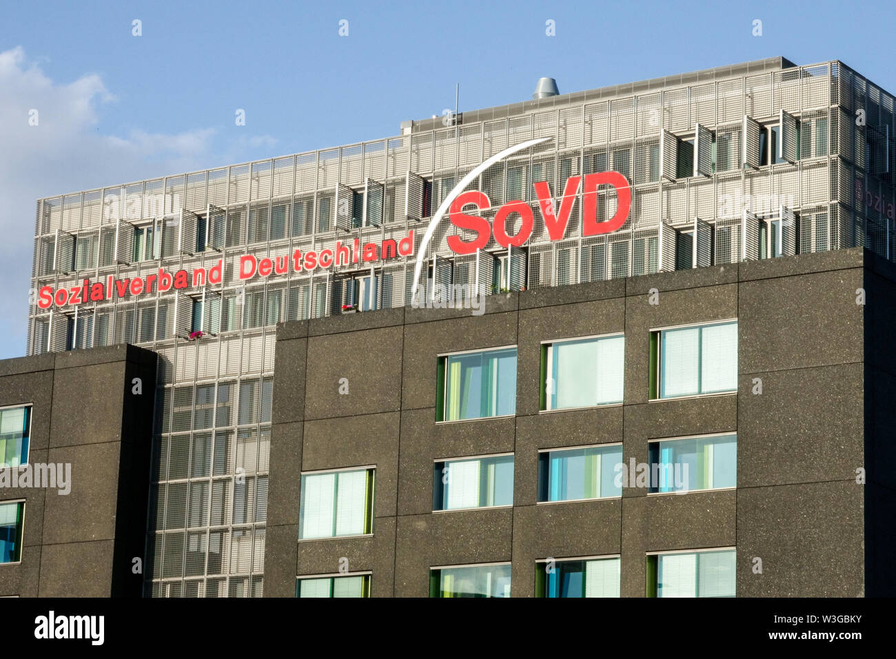 Sozialverband Deutschland, SoVD, Social Union Germany, Berlin Stock Photo