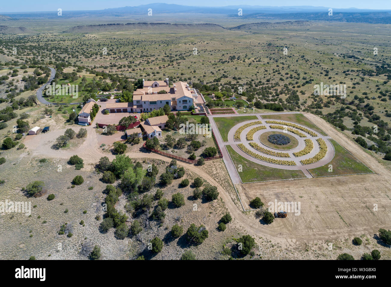 Jeffrey Epstein's Ranch in New Mexico Stock Photo Alamy