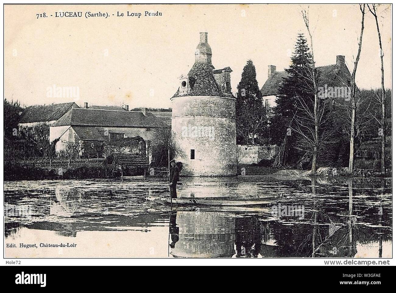 Château du Loup Pendu. Stock Photo