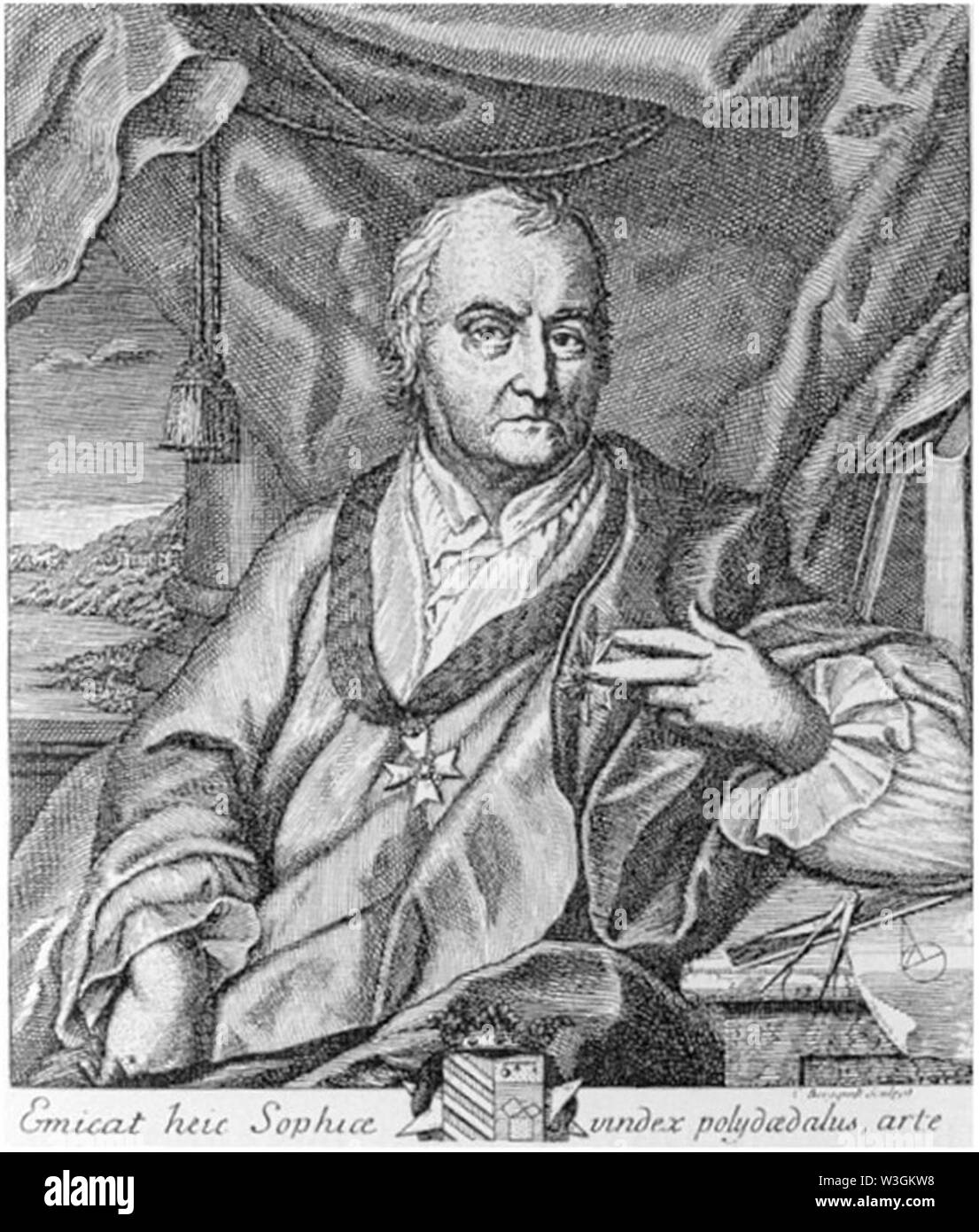 Christopher Polhem from Hildebrand Stock Photo Alamy