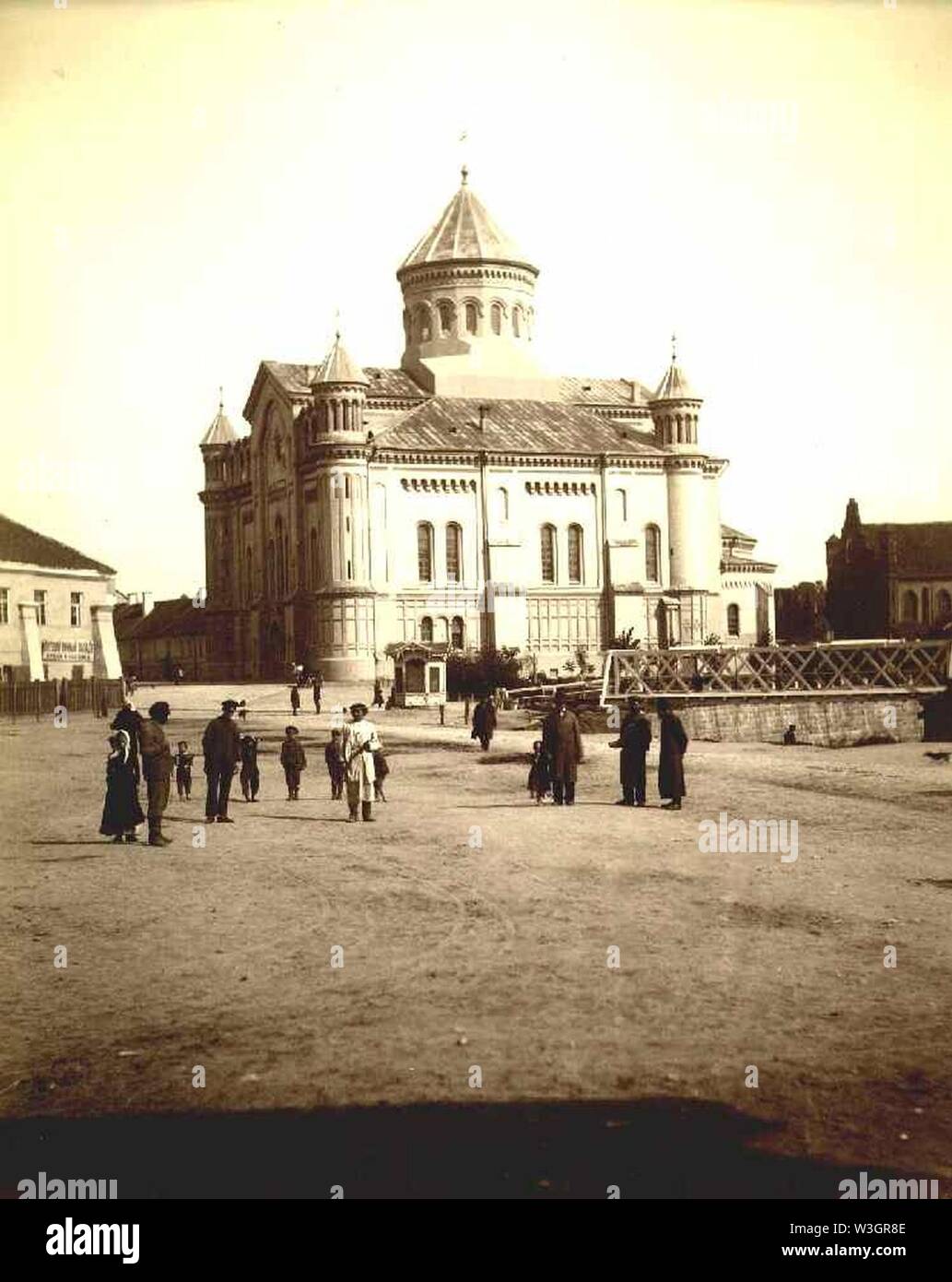 Church of the Blessed Mother of God. Vilnius Stock Photo Alamy