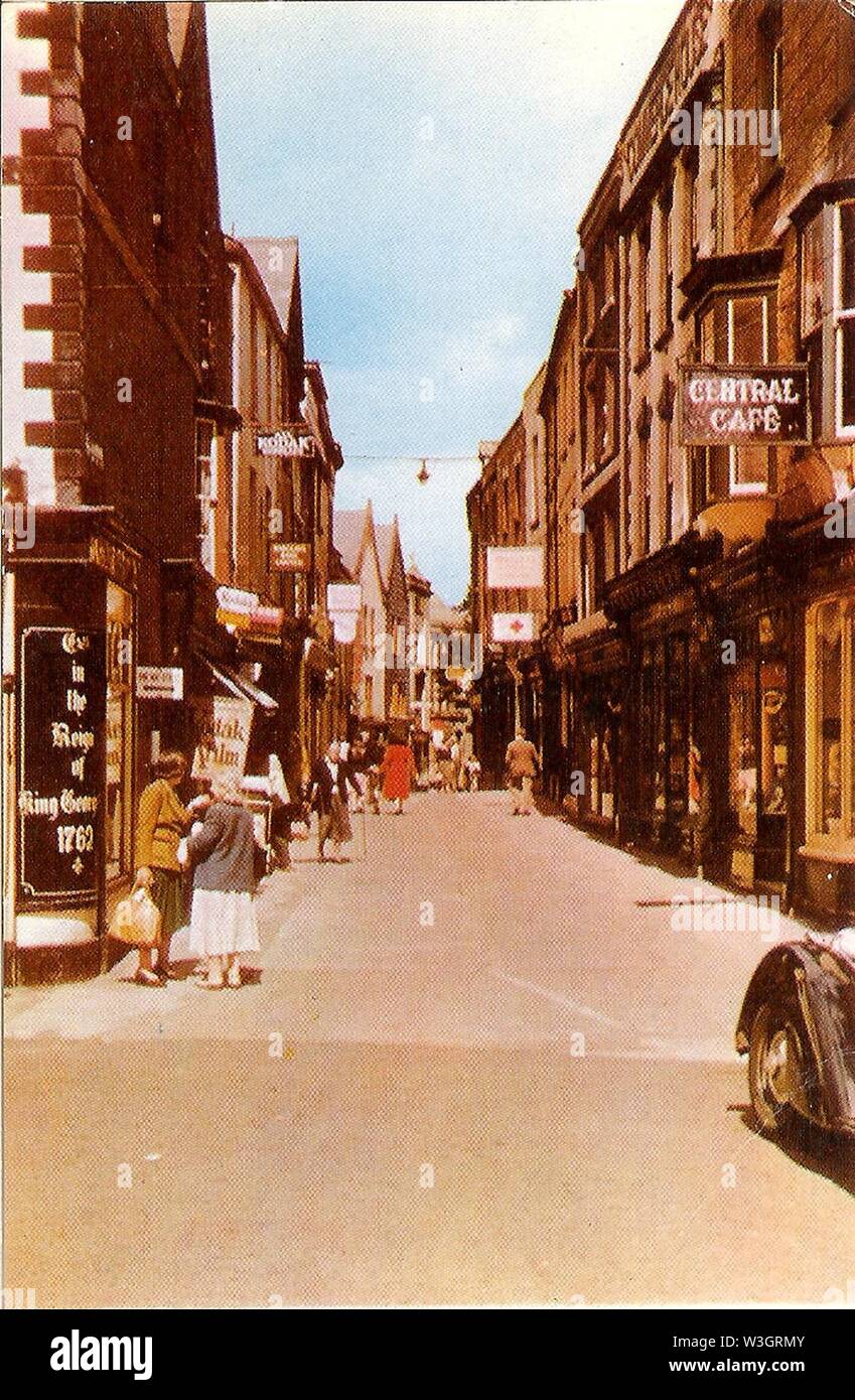 Church Street Monmouth before 1950 Stock Photo Alamy