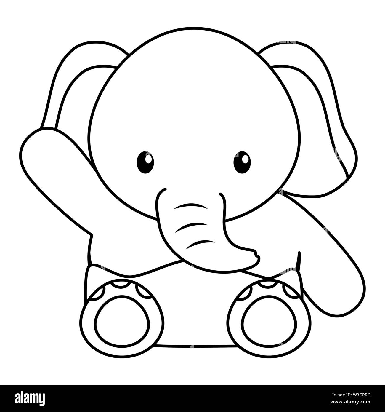 Page 3 Elephant Drawing Trunk High Resolution Stock Photography And Images Alamy