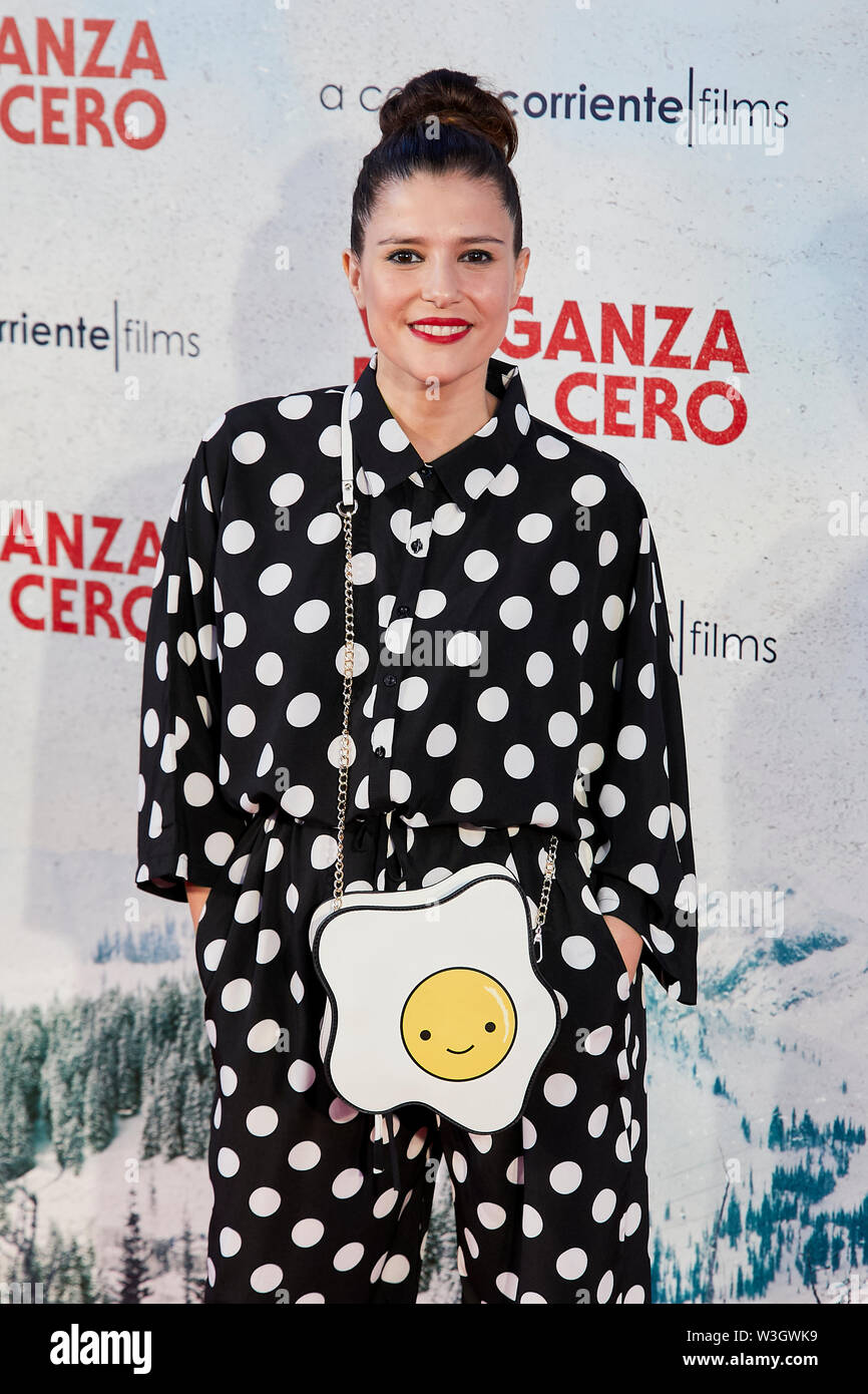 Madrid, Spain. 15th July, 2019. Ruth Armas attends the 'Venganza Bajo