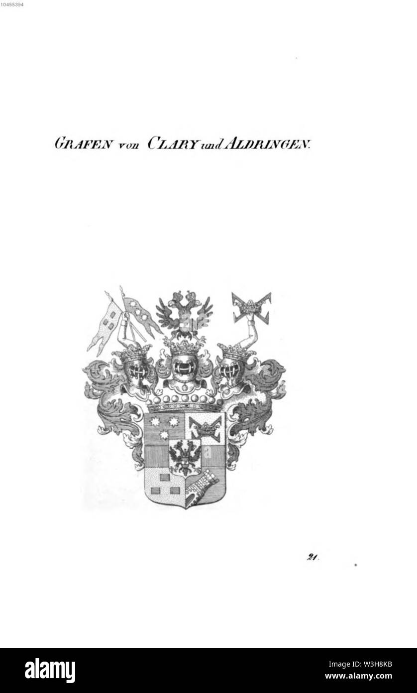 Clary Aldringen Tyroff HA Stock Photo Alamy