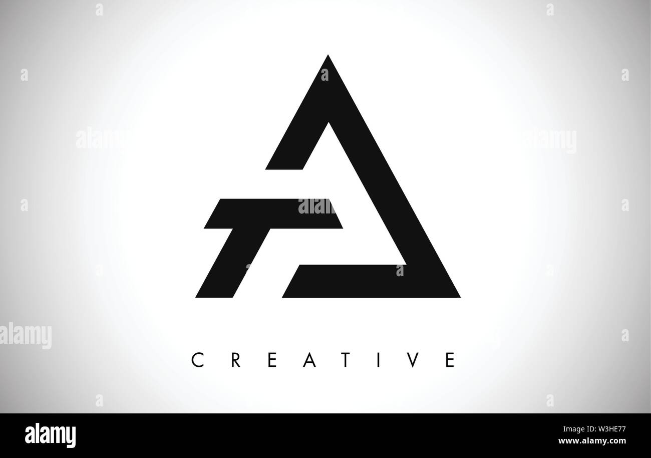 A Letter Monogram Design Logo. Letter A Icon Logo with Modern Monogram