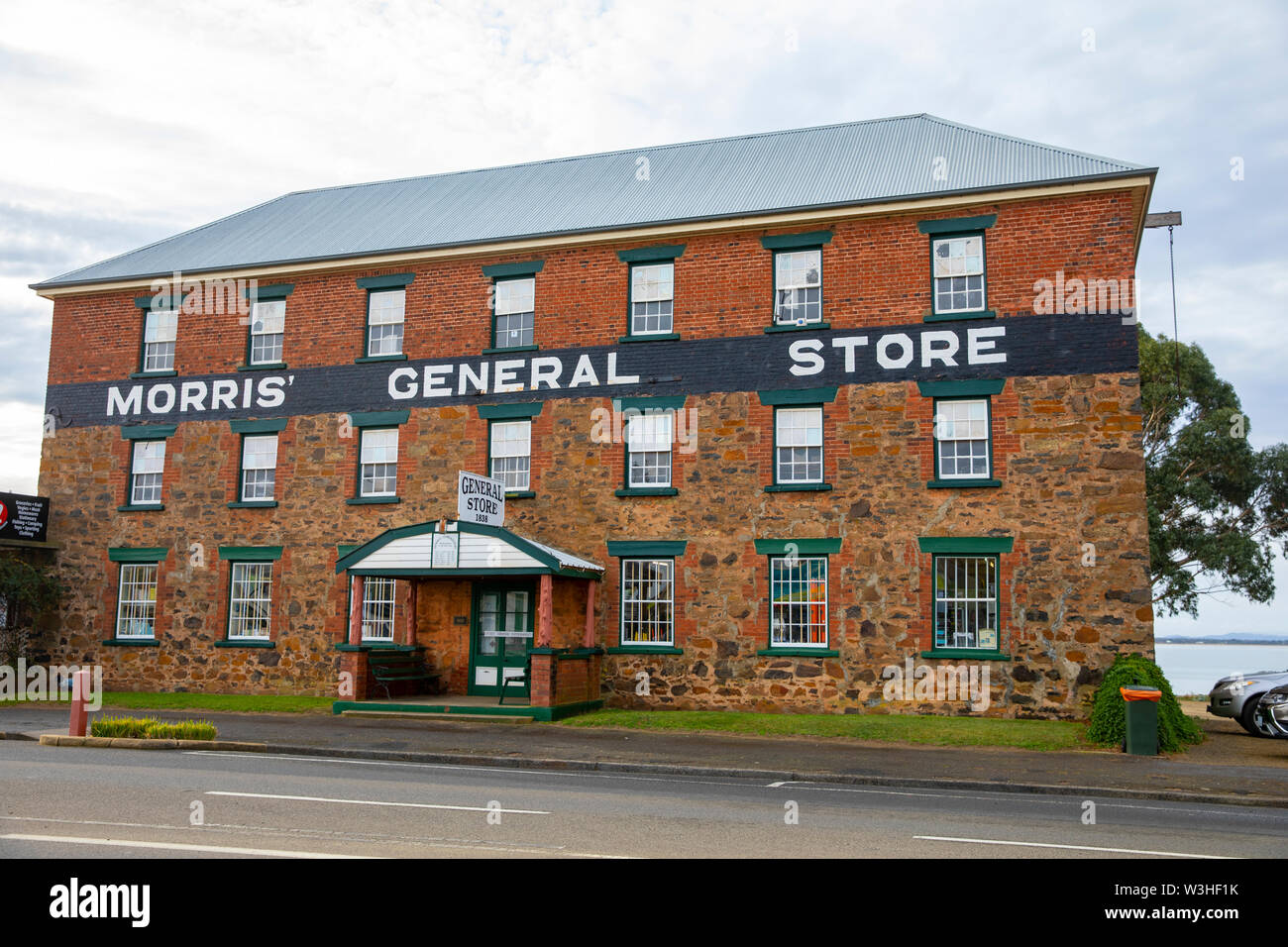 Swansea Tasmania. Traditional 19th century Morris General Store