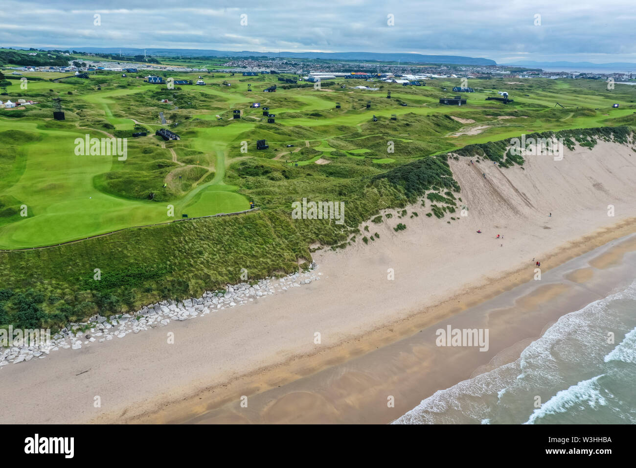 The Open at Royal Portrush Northern Ireland Stock Photo Alamy