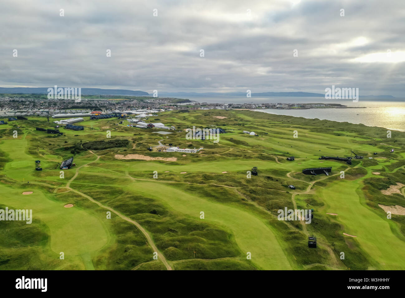 The Open at Royal Portrush Northern Ireland Stock Photo Alamy
