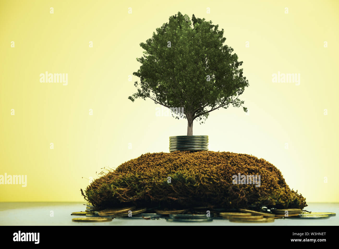 Money Tree Coins High Resolution Stock Photography and Images - Alamy