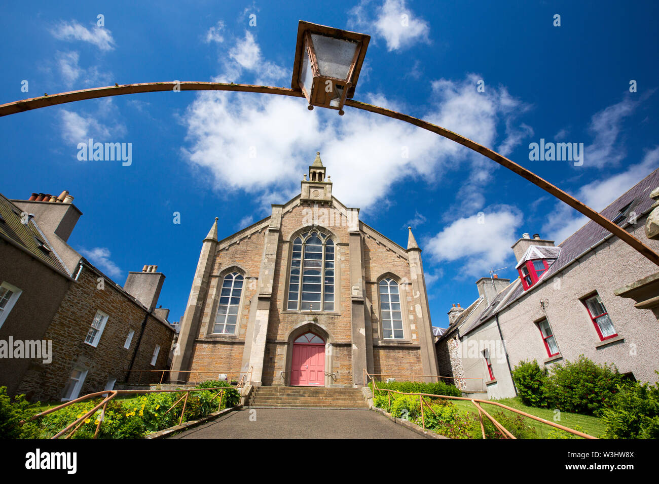 Stromness and Graemsay parish church in Stromness, Orkney, UK. Stock Photo