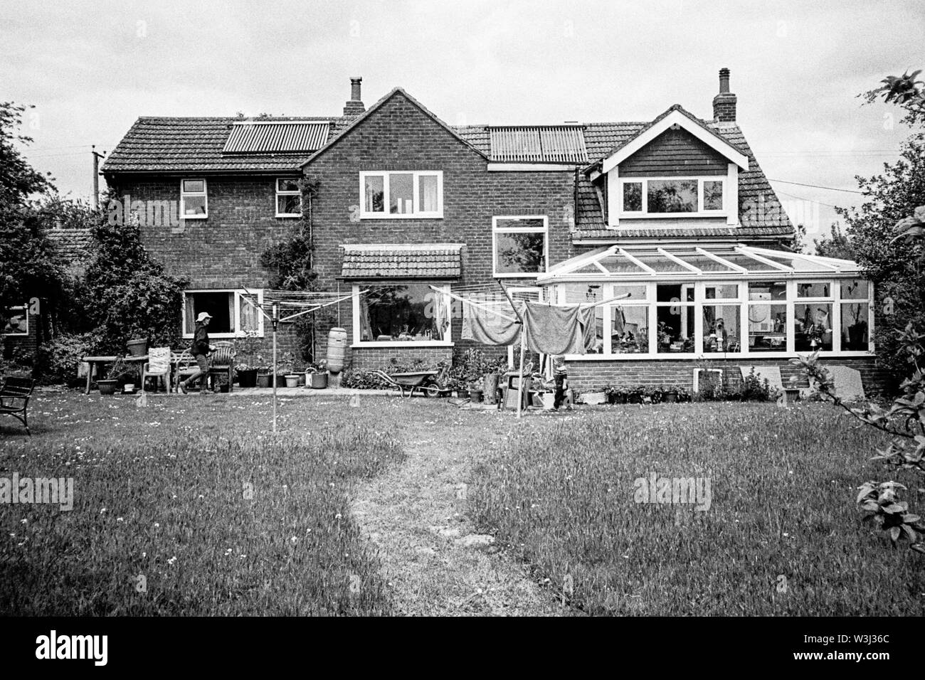 Plum Cottage, Hattingley, Medstead, Alton, Hampshire, England, United Kingdom. Stock Photo