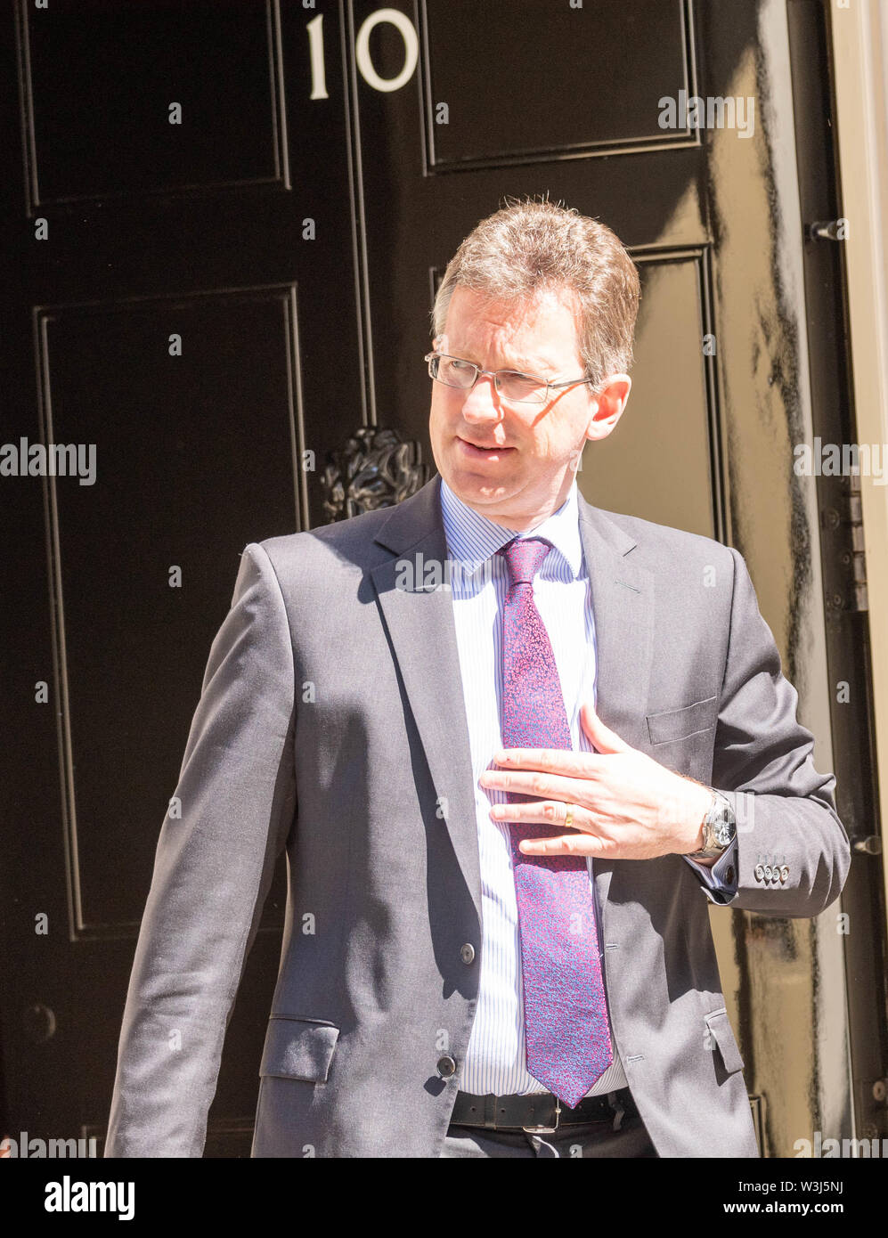 London, UK. 16th July 2019, Jeremy Wright MP PC, Culture Secretary leaves a Cabinet meeting at 10 Downing Street, London Credit Ian Davidson/Alamy Live News Stock Photo