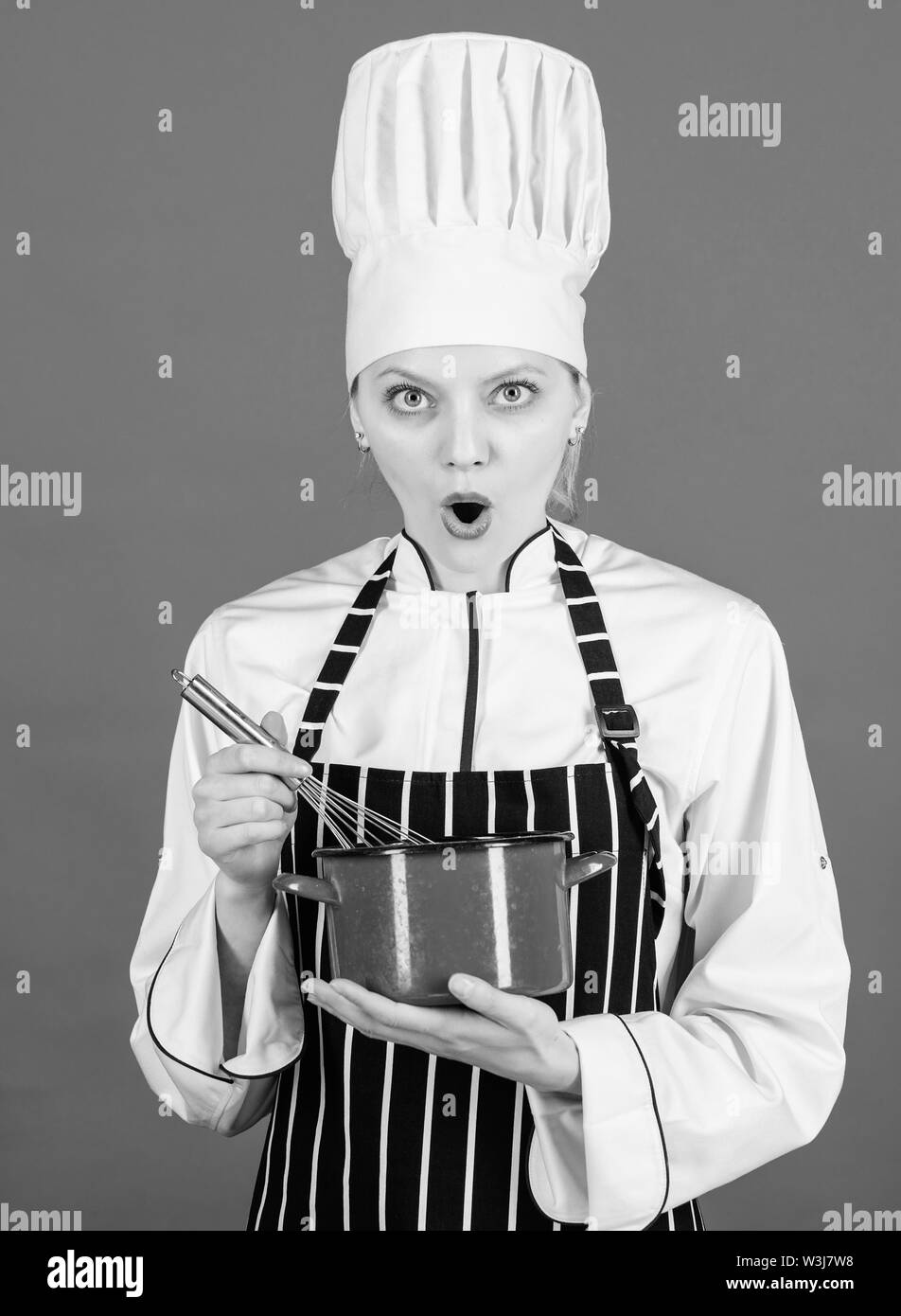 Start slowly whisking or beating cream. Use hand whisk. Kitchen utensils concept. Best whipping