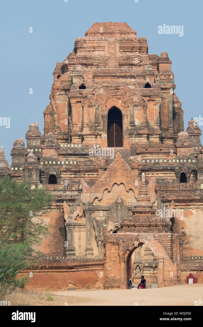 Myanmar aka Burma, Bagan. Historic Archaeological Zone near Lemyethna