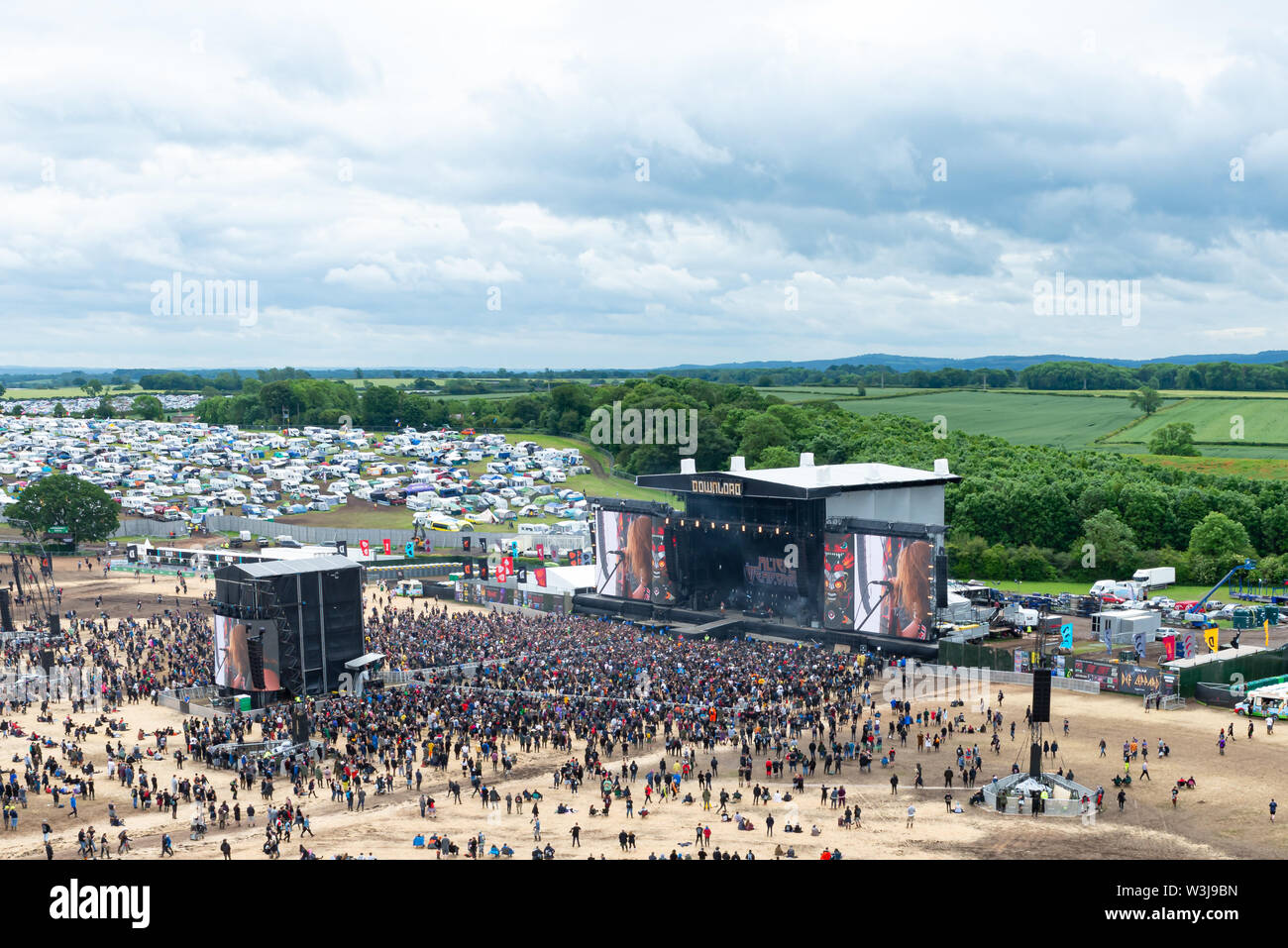 2019 Download Festival Day 2 Atmosphere Featuring atmosphere Where