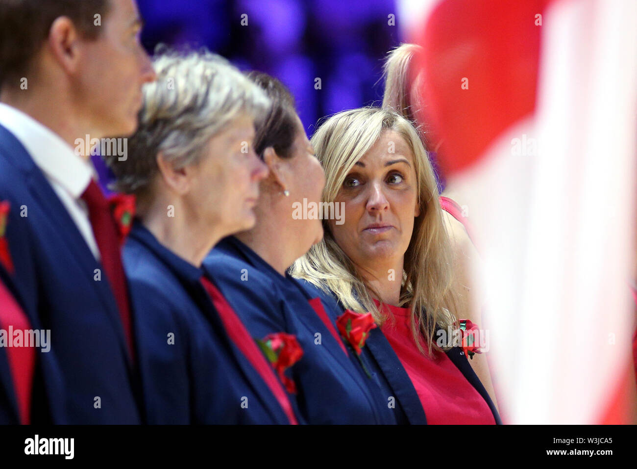 England head coach Tracey Neville Stock Photo - Alamy