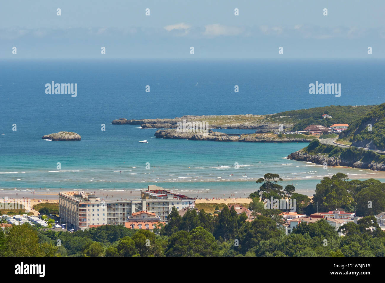 summer in oriñon , cantabria Stock Photo - Alamy