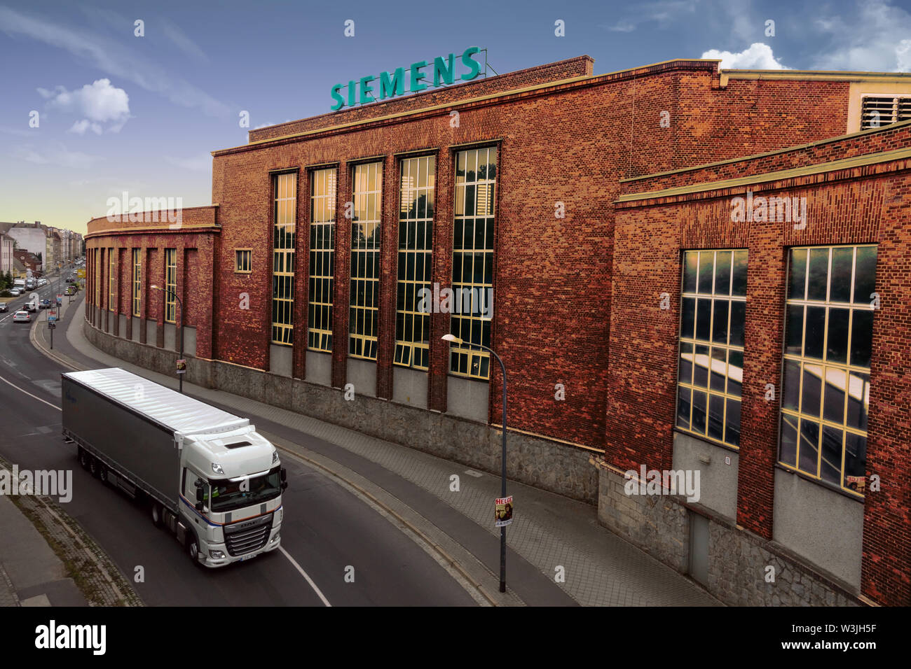 Siemens factory Germany Goerlitz Stock Photo Alamy