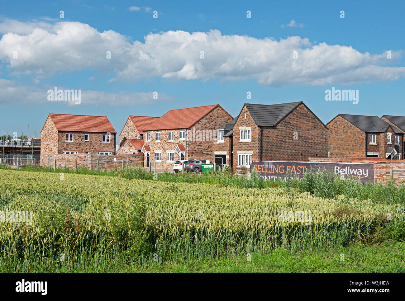 Imperial Gardens, a new housing estate from Bellway builders, Howden