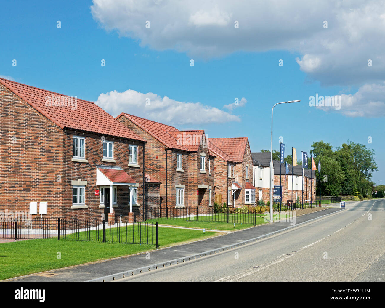 Imperial Gardens, a new housing estate from Bellway builders, Howden