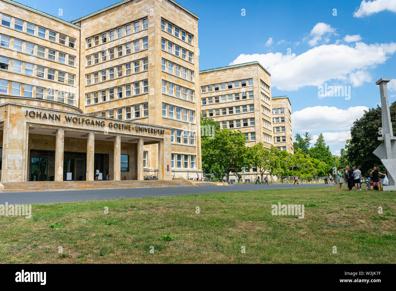 Farben Building Frankfurt Stock Photos Farben Building Frankfurt