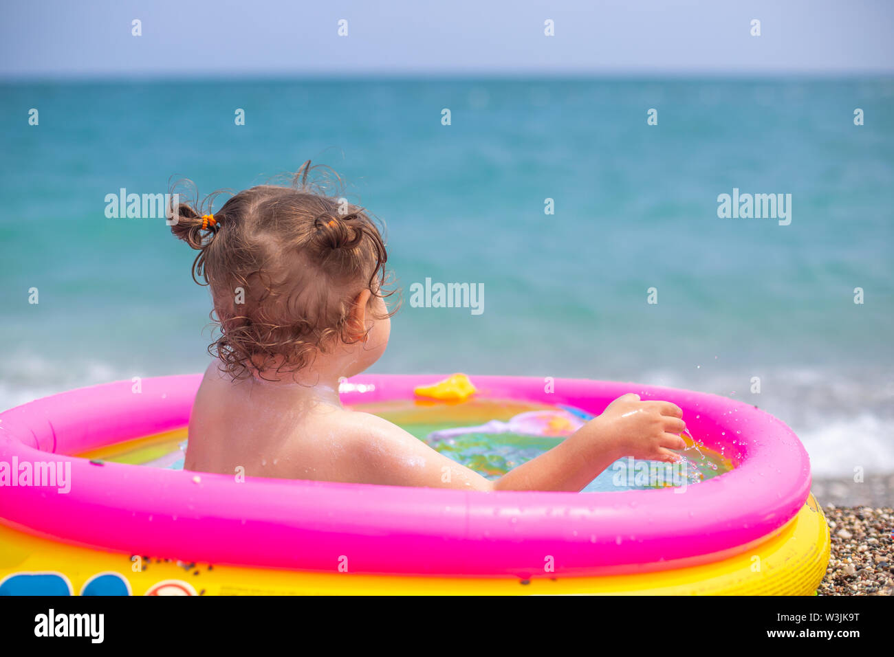 cute inflatable pool