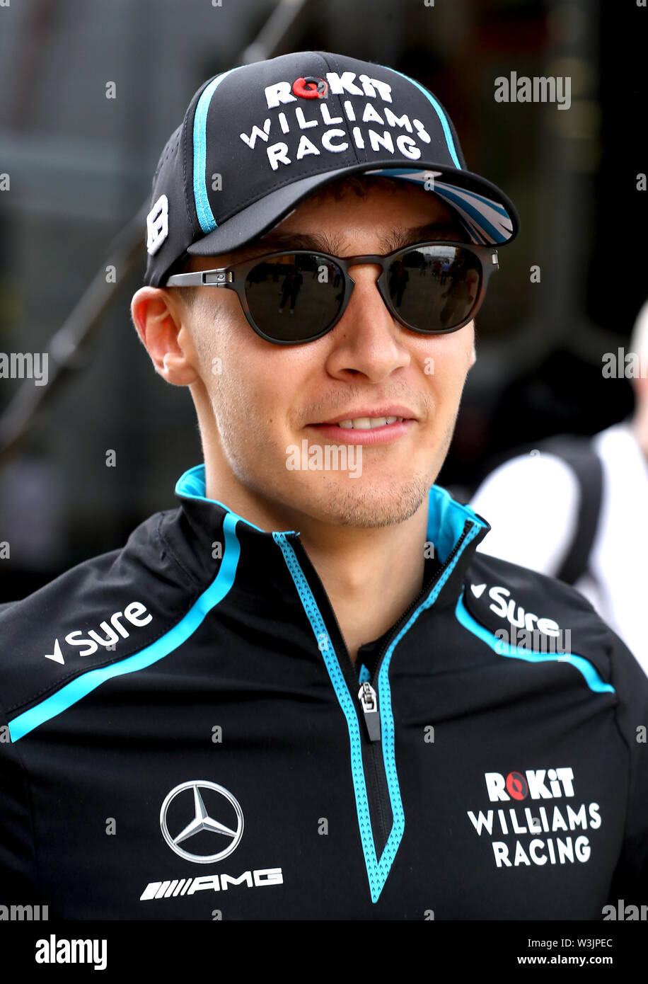 Formula one motor racing british grand prix preview day hi-res stock ...
