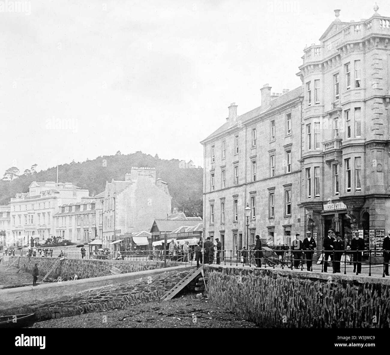 Oban esplanade, Scotland Stock Photo Alamy