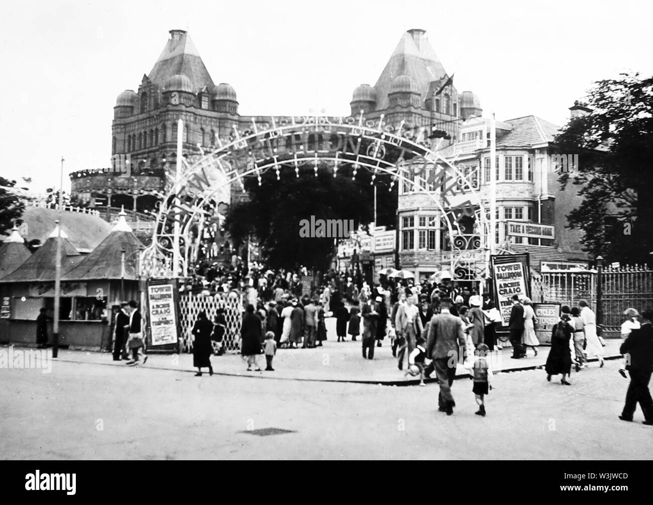New Brighton Tower Stock Photo Alamy