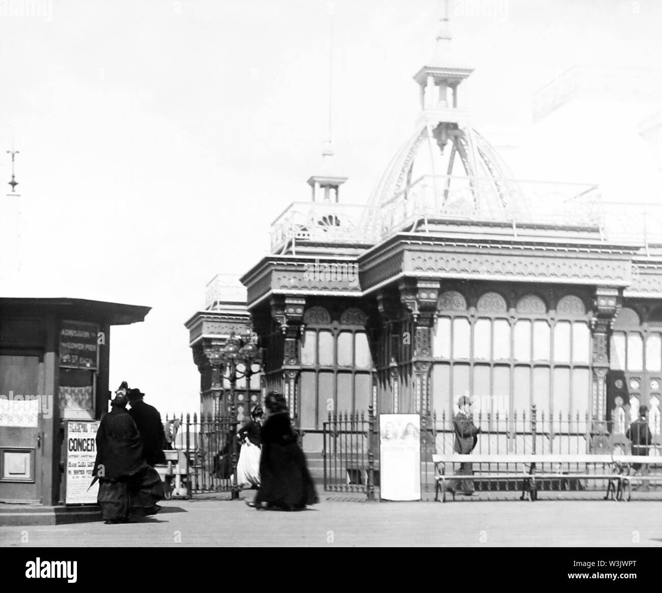 North Pier Pavilion, Blackpool Stock Photo