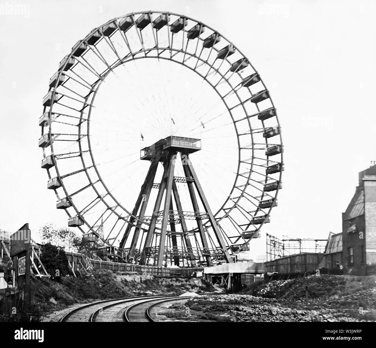 Big Wheel, Blackpool Stock Photo Alamy