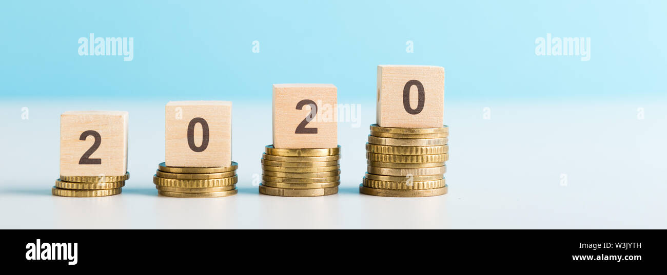 Growth of financial results and reducing inflation rate Stock Photo - Alamy