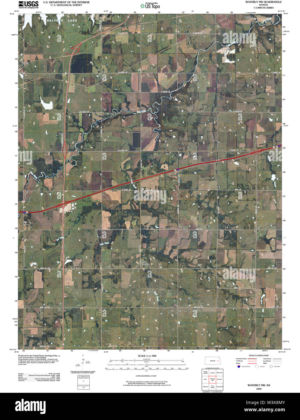 Map of waverly Cut Out Stock Images & Pictures Alamy