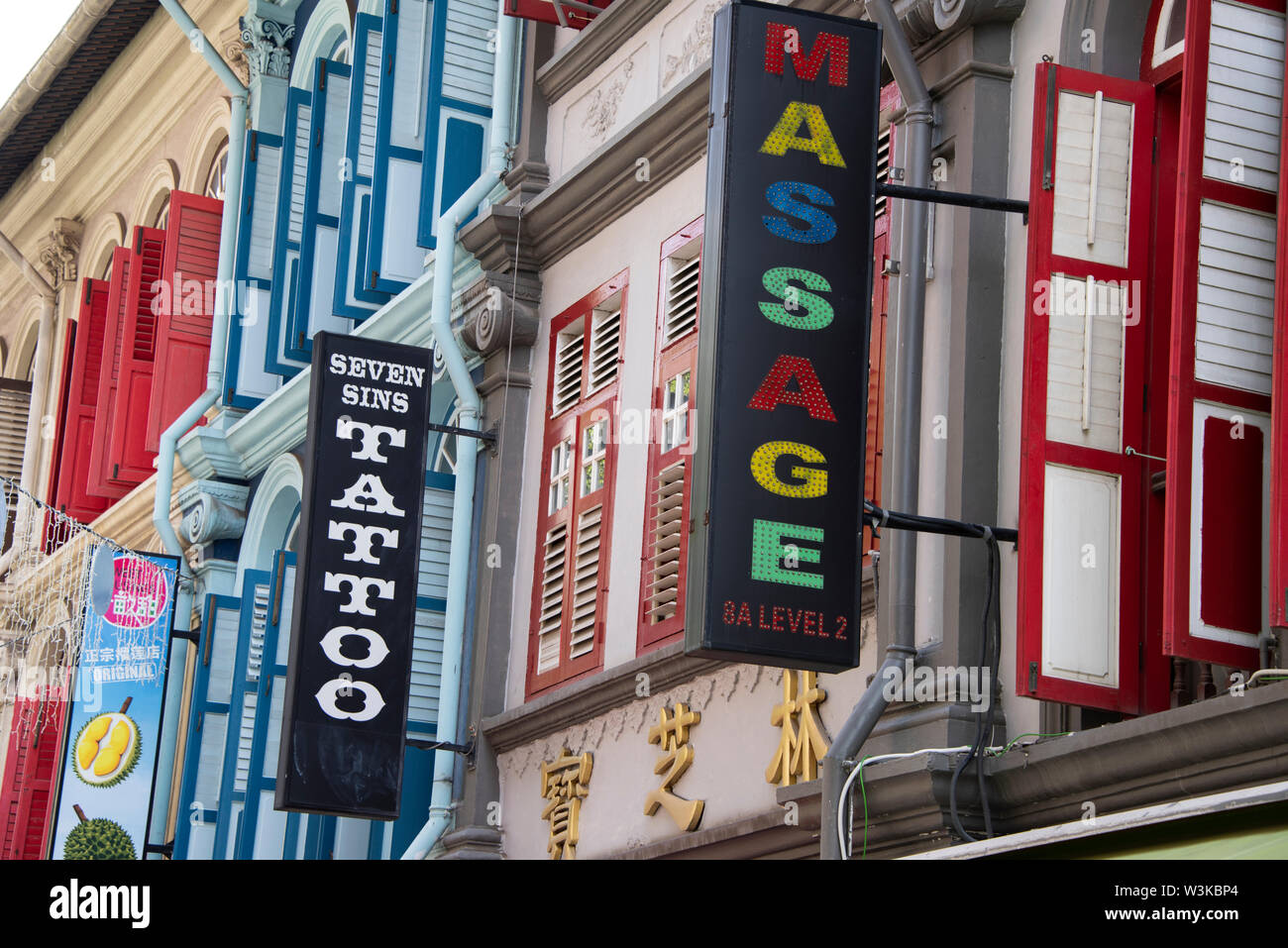 Tattoo Signage High Resolution Stock Photography And Images Alamy