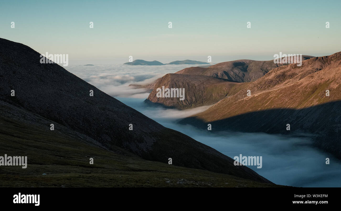 Inversion in the valley hi-res stock photography and images - Alamy