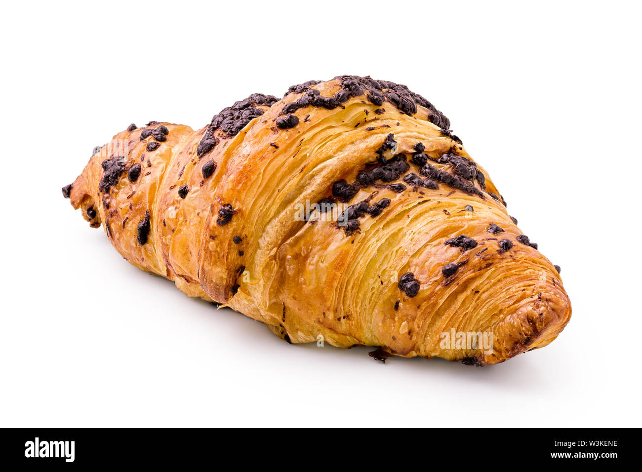 Fresh croissant chocolate topping hi-res stock photography and images -  Alamy