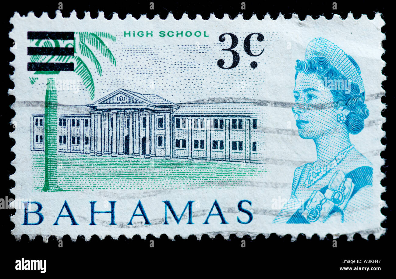 Bahamas Postage Stamp 1965 Stock Photo Alamy