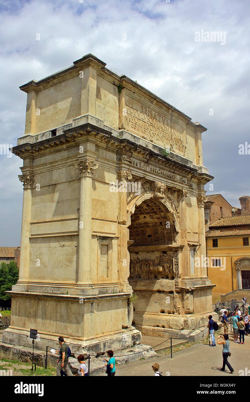 Arch of Constantine Stock Photo