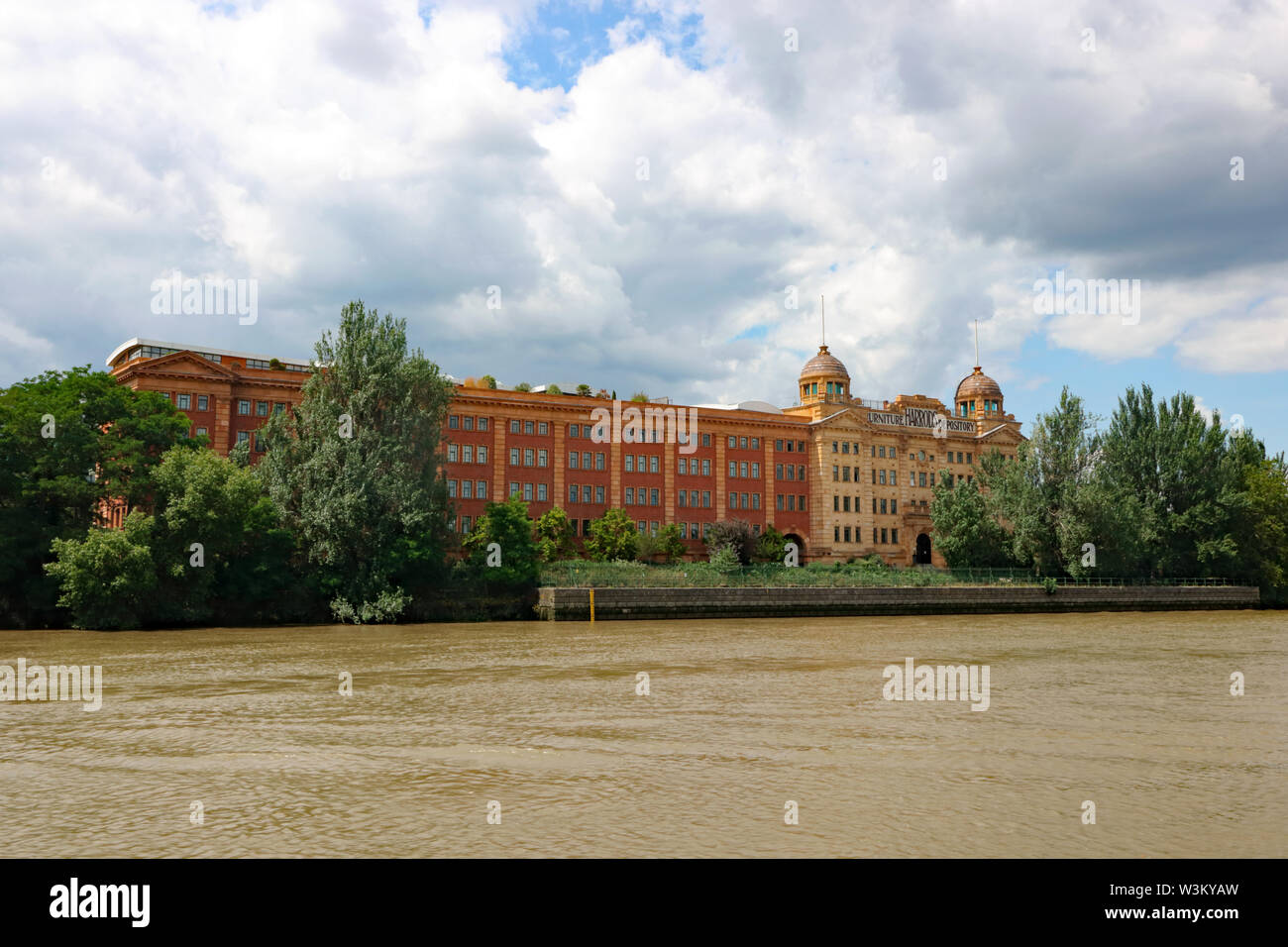 Harrods Furniture Depository, Barnes, London UK Stock Photo Alamy