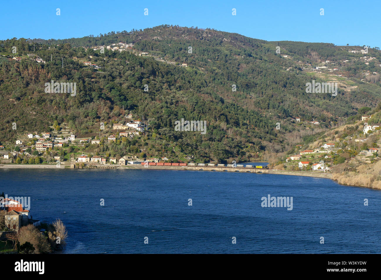 Medway in the Douro valley Stock Photo