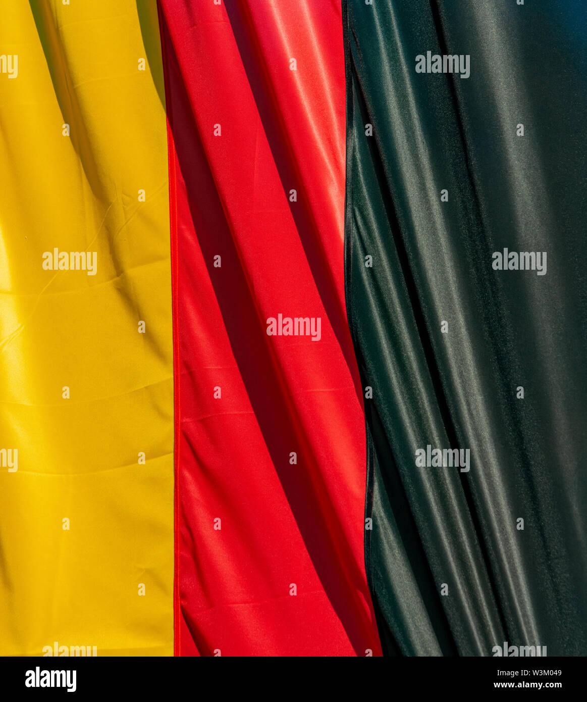 Yellow, red and black background of the german flag Stock Photo Alamy